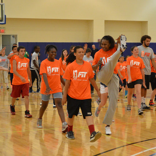 WNBA Fit All-Star Clinic for Local Youth